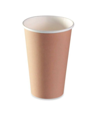 Gobelet boissons chaudes carton brun 300 ml - par 50