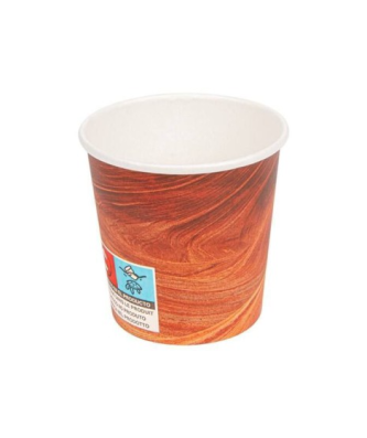 Gobelet boissons chaudes carton brun "Arizona" 120 ml - par 50