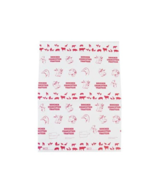 Grande pochette papier boucherie avec fermeture adhésive 37 x 50 cm - par 500