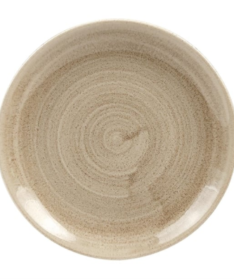 Assiettes rondes Churchill Stonecast Patina Antique Taupe 165mm (Lot de 11)