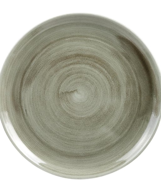 Assiettes rondes Churchill Stonecast Patina Antique Green 288mm (Lot de 12)