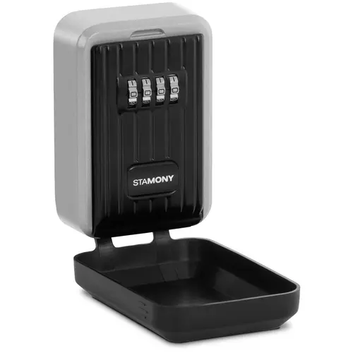 Boîte à clés - Serrure à combinaison - Montage mural - Couvercle