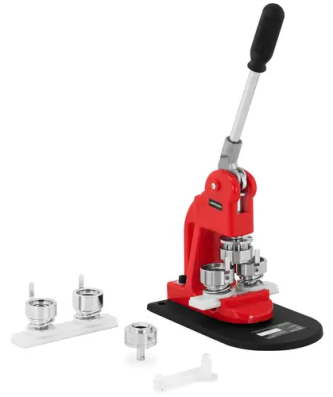 Machine à badges - 25 mm / 32 mm - 1 000 badges vierges de chaque format