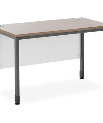 Bureau - 120 x 60 cm - Marron/gris