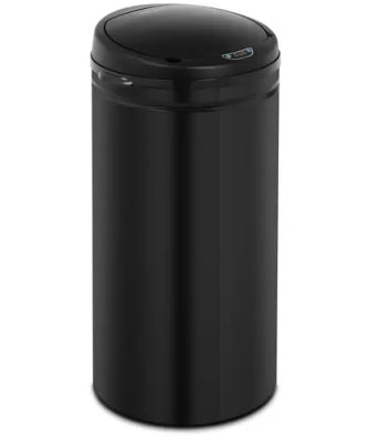Poubelle automatique - 42 l - Avec récipient intérieur - Acier au carbone