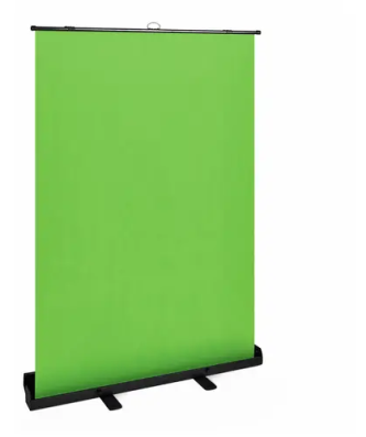 Fond vert - Rétractable - 153,8 x 199 cm