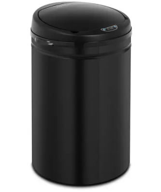 Poubelle automatique - 50 l - Avec récipient intérieur - Acier au carbone