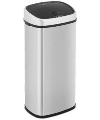 Poubelle automatique - 68 l - Carrée