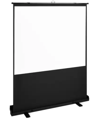 Écran de projection sur pied - Mobile - 174 x 203 cm - 4:3