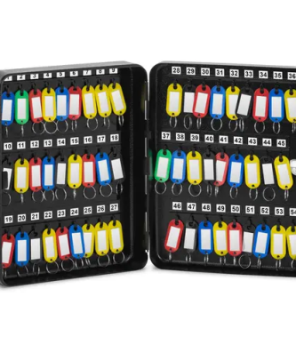 Armoire à clés - Pour 54 clés - Porte-clés compris