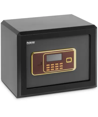 Coffre-fort ignifuge - 39 x 30 x 32 cm - numérique - 2 clés