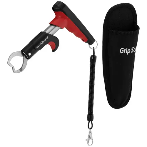 Fish grip - 25 kg - avec balance numérique et thermomètre - Écran LCD - accessoires inclus