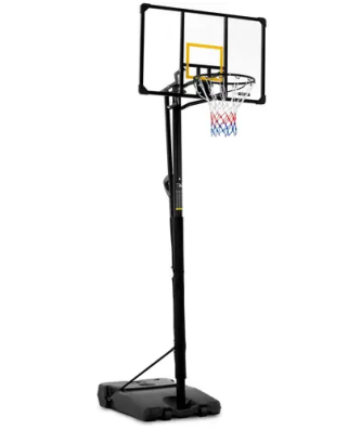 Panier de basketball sur pied - Réglable en hauteur - 230 à 305 cm