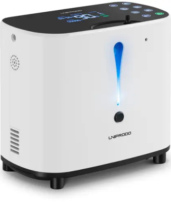 Concentrateur d’oxygène - 1 à 6 l/min - Taux d’oxygène de jusqu’à 90 %