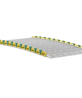 Rampe aluminium - Portable - 500 kg - 1 965 x 914 mm