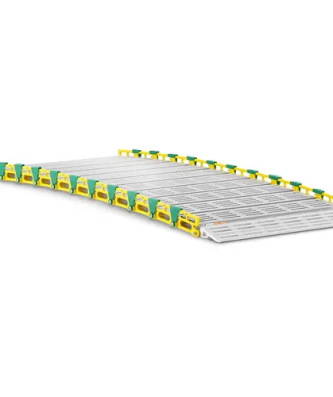 Rampe aluminium - Portable - 500 kg - 1 965 x 762 mm