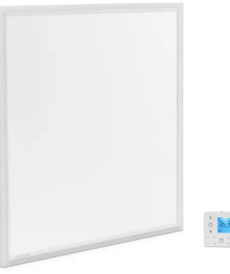 Chauffage infrarouge plafond avec éclairage LED - 370 W