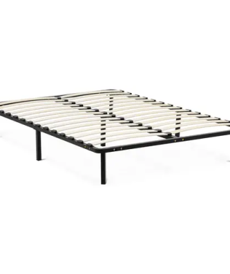 Sommier à lattes - 140 x 200 cm - 400 kg - acier - 7 pieds