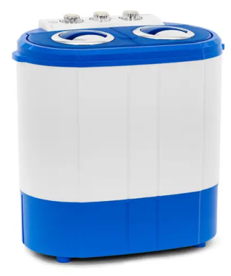 Mini machine à laver - avec fonction essorage - 2 kg - 190/135 W