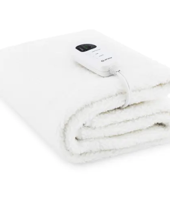 Surmatelas chauffant pour table de massage - 180 x 75 cm - 60 W - LED - Molleton