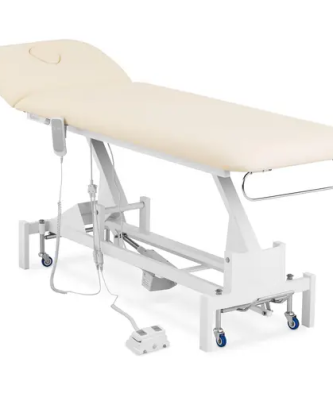 Table de massage électrique - 50 W - 200 kg - Beige
