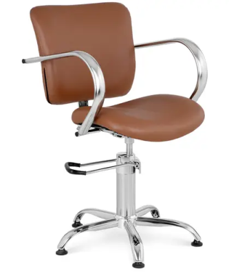fauteuil coiffure - 590 - 720 mm - 150 kg - Marron