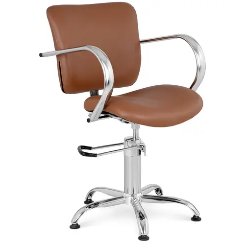 fauteuil coiffure - 590 - 720 mm - 150 kg - Marron