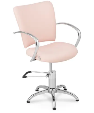 fauteuil coiffure - 870 - 960 mm - 125 kg - Rose