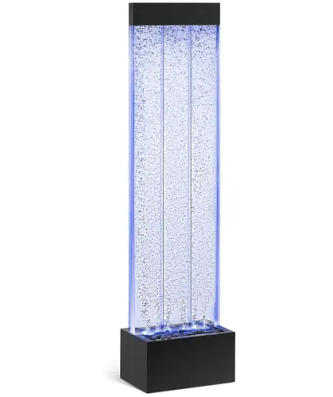 Mur de bulles d'eau LED - 39 x 151.5 x 26 cm