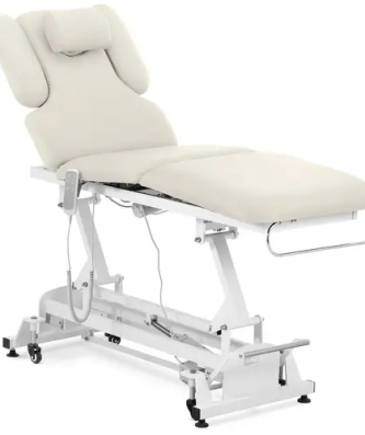 Table de massage électrique - 3 moteurs - 250 kg - Beig