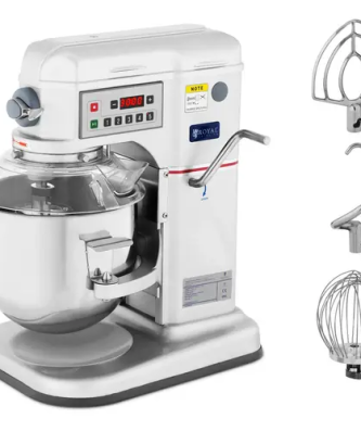 Pétrin professionnel - 650 W - Royal Catering - à combiner avec des accessoires