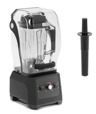 Mixeur blender avec capot antibruit - 1 680 W - 2,5 l - Fonction pulse - 24 500 tr/min - Royal Catering