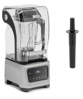 Mixeur blender avec capot antibruit - 1 680 W - 2,5 l - Écran numérique - Fonction pulse - 24 500 tr/min - Royal Catering