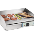 Plancha électrique lisse - 55 cm - 1 x 3,0 kW