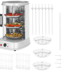 Rôtissoire verticale - 4-en-1 - 1 800 W - 31 l