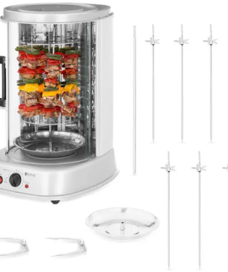 Rôtissoire verticale - 3-en-1 - 1 800 W - 31 l