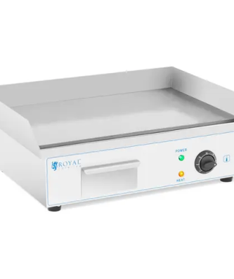Plancha électrique - 55 cm - Royal Catering - Lisse - 3000 W