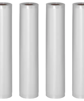 Sac sous vide alimentaire - 4 Rouleaux - 24 m - 30 cm