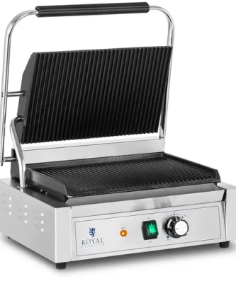 Machine à panini rainurée - 2,200 W