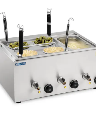 Cuiseur à pâtes - 4 paniers - Bac GN 1/3