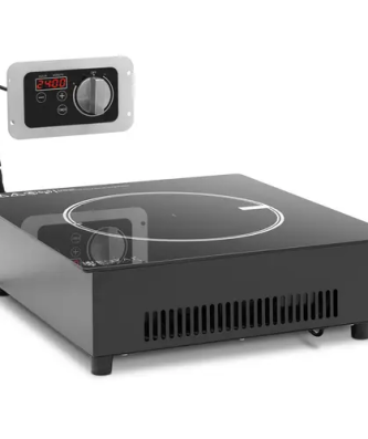 Cuisinière à induction encastrable - 22 cm - 10 niveaux - minuterie - Royal Catering