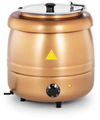 Soupière électrique - 10 l - Acier inoxydable