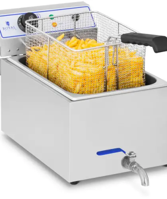 Friteuse électrique - 17 L - convient pour le poisson