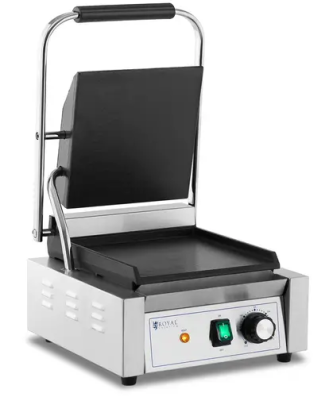 Machine à panini - Lisse - Royal Catering - 1,800 W