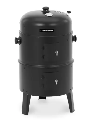 Barbecue fumoir - 3 niveaux - Affichage de la température