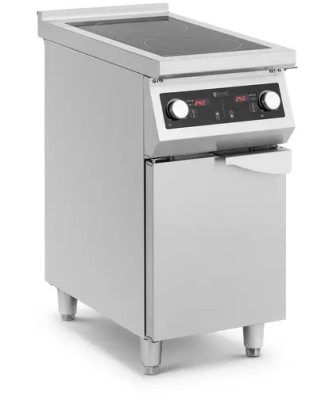 Cuisinière induction - 8500 W - 2 plaques de cuisson - 60 - 240°C - Compartiment de rangement - Royal Catering