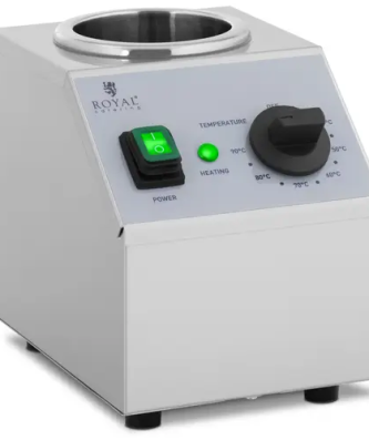 Chauffe sauce bouteille - 1 x 1 l - Panneau de commande au dessus - Royal Catering