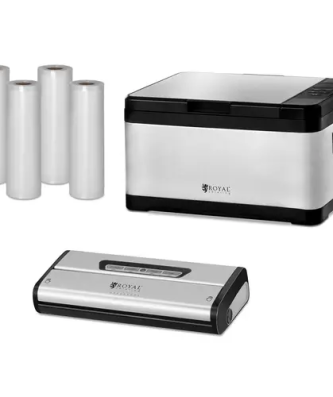 Kit - machine sous vide et rouleaux sous vide inclus - 8 L