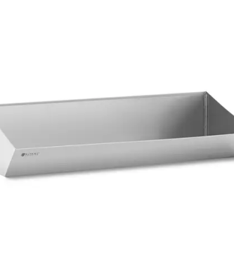 Bac à frites - inox - 80 x 30 cm - compatible lave-vaisselle - Royal Catering