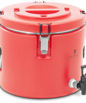 Conteneur isotherme - 15 l - Robinet - Royal Catering